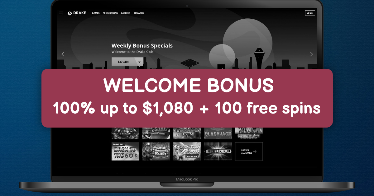 Drake Casino banner